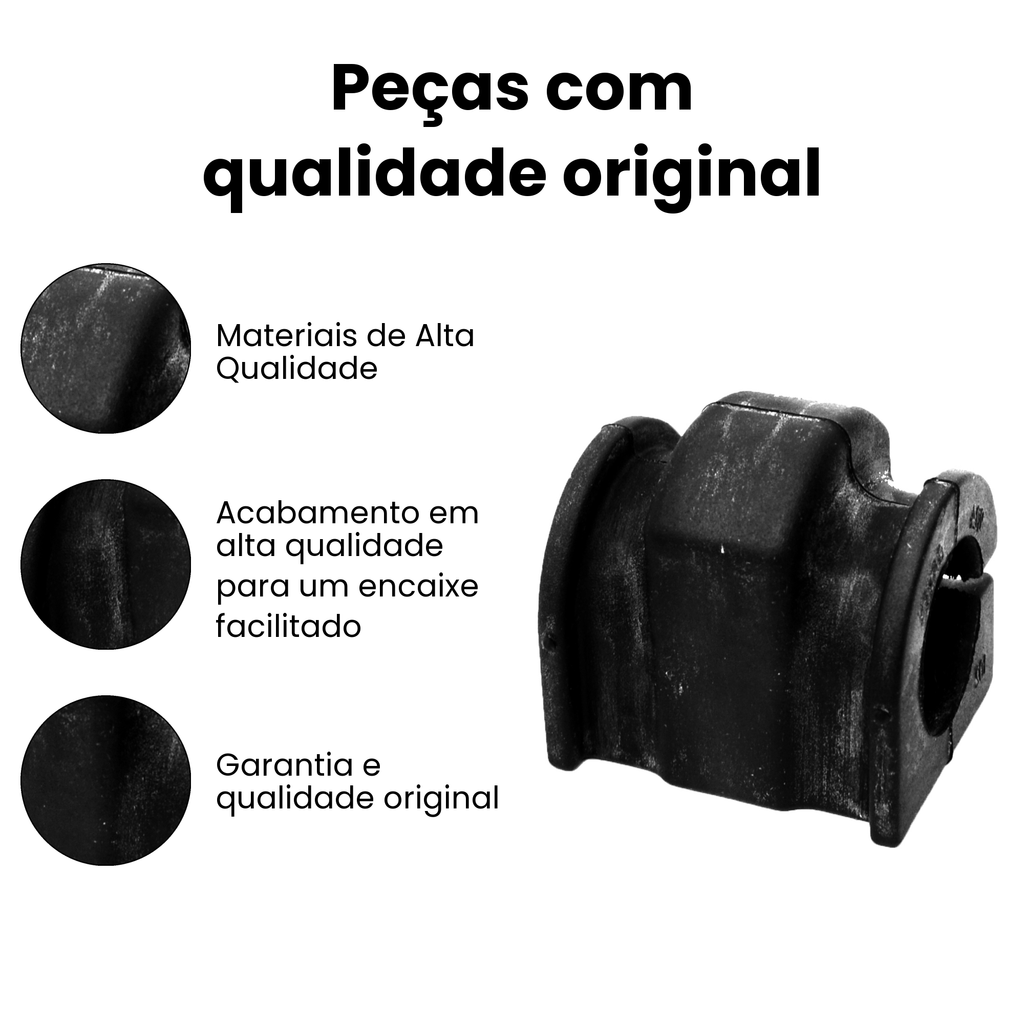 Bucha Barra Estabilizadora Dianteira D E Ford EcoSport 2003- - Imagem 3
