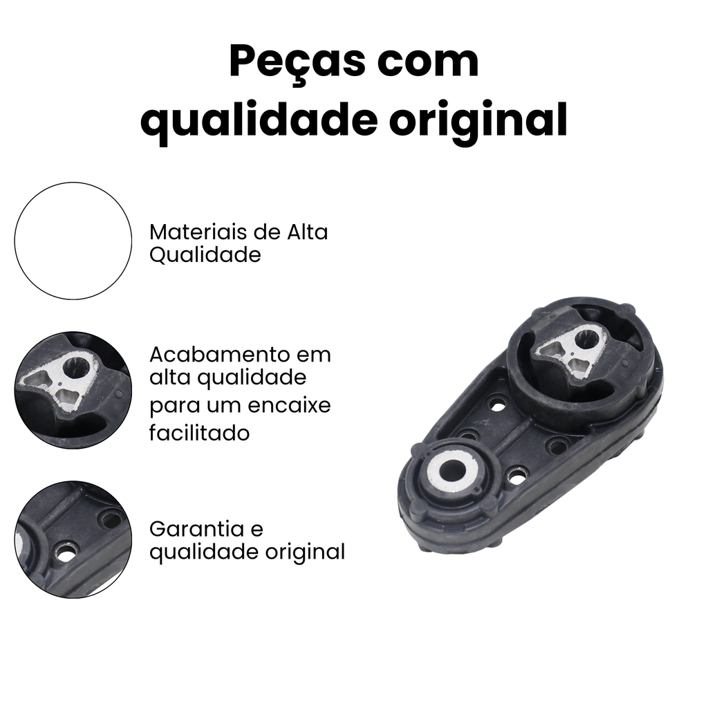 Limitador Torção Câmbio Esq Ford EcoSport Flex 2003 a 2021 - Imagem 3