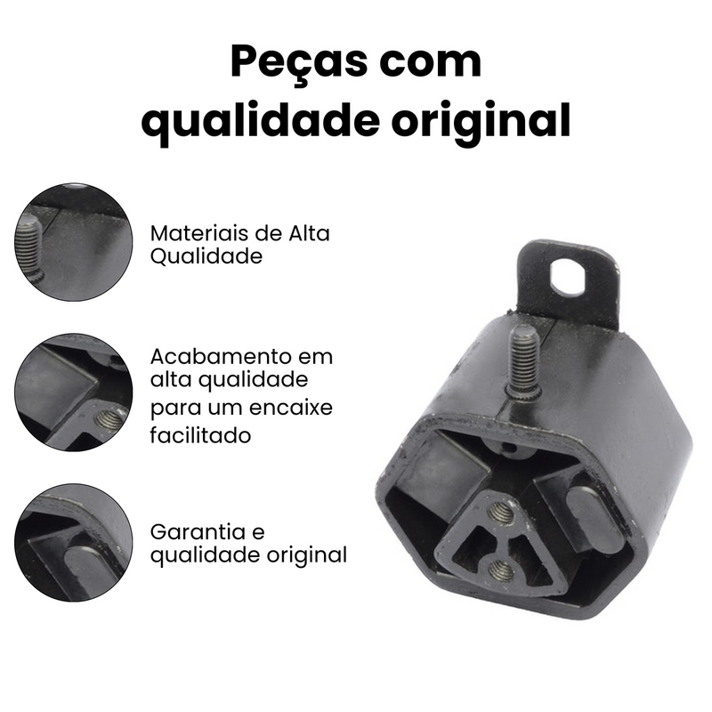 Coxim Motor Tras Esq Ford Escort 1983 1984 1985 1986 1987 19 - Imagem 3