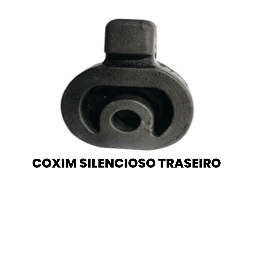 Coxim Silencioso Tras Ford Courier Ka 1.0 1.3 1.4 1.5 1.6 8V - Imagem 2