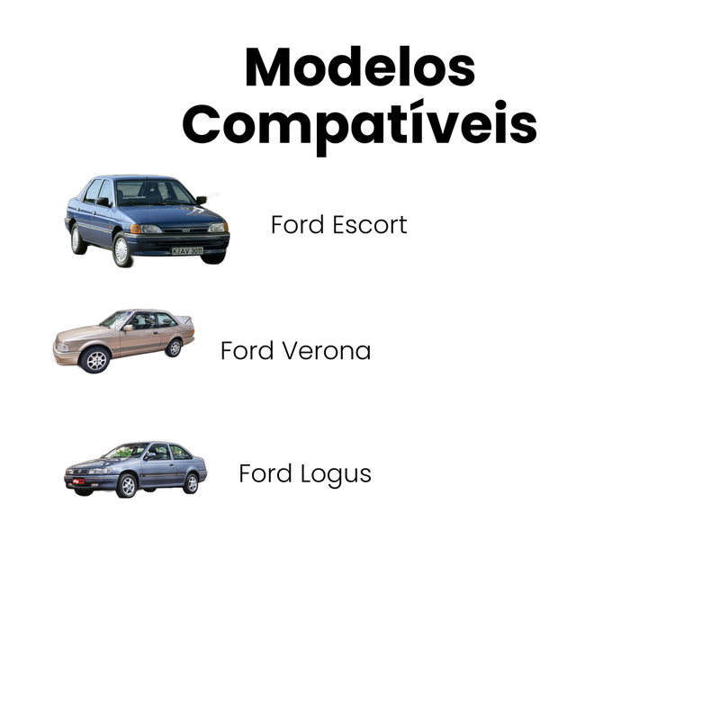 Coxim Amort Diant Ford Escort 1985-2003 Verona 1989-1996 Log - Imagem 4