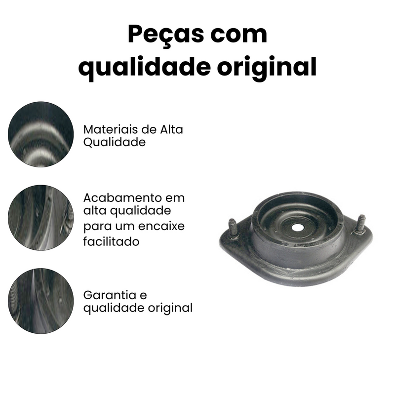 Coxim Amort Diant Ford Escort 1985-2003 Verona 1989-1996 Log - Imagem 3