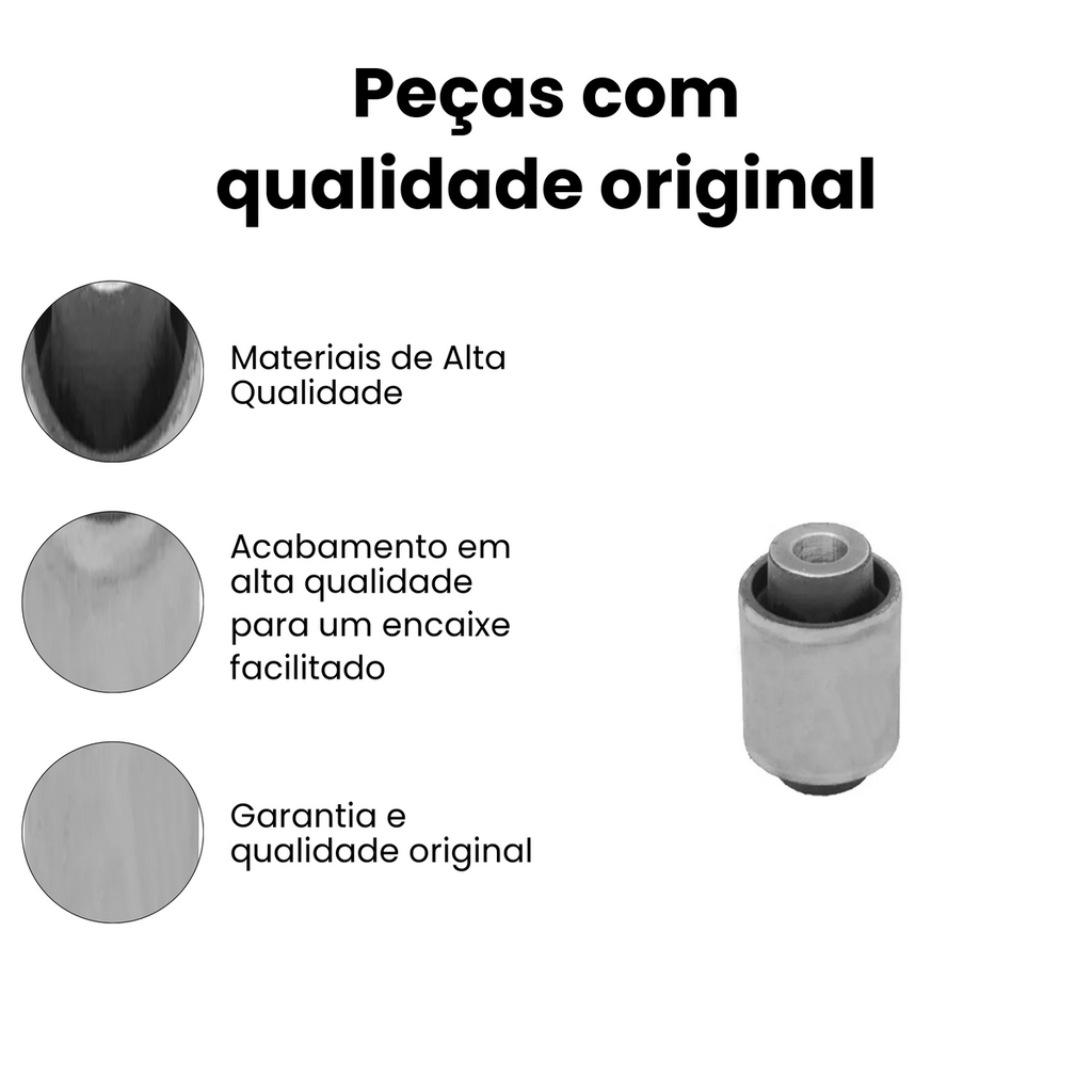 BUCHA BANDEJA DIANTEIRO DIREITO/ESQUERDO FORD MB263 - Imagem 3