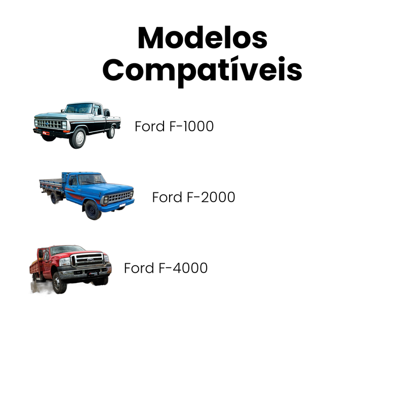 Coxim Motor Tras Dir Esq Ford F-1000 1979-1998 F-2000 F-4000 - Imagem 4