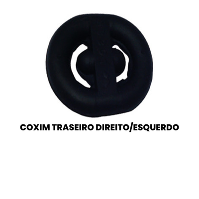 Coxim Tras Dir Esq Volkswagen Gol 1.0 1.6 1996-2023 - Imagem 2