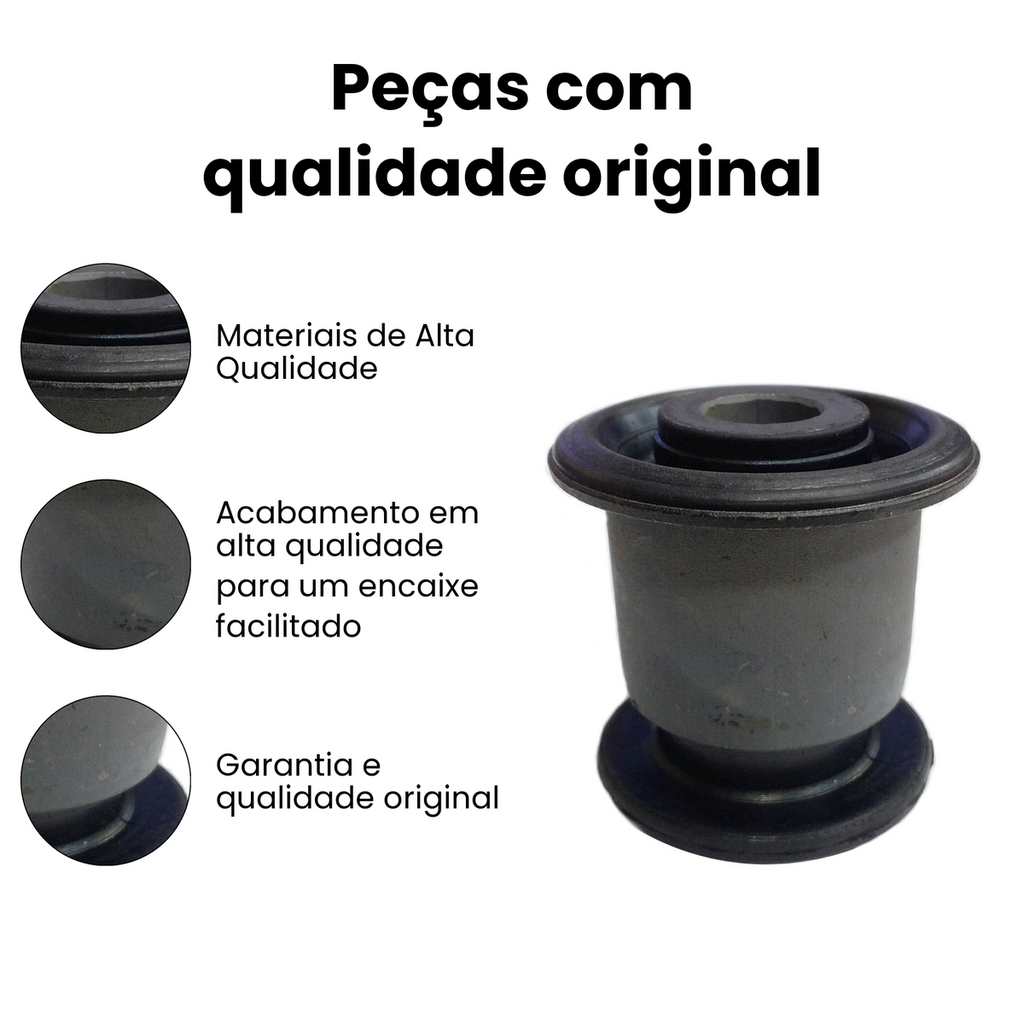 BUCHA BANDEJA DIANTEIRO DIREITO/ESQUERDO INFERIOR VOLKSWAGEN MB3026 - Imagem 3