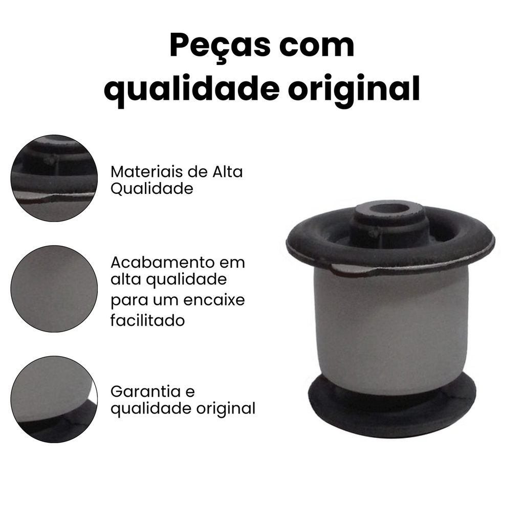 BUCHA BANDEJA DIANTEIRO DIREITO/ESQUERDO SUPERIOR VOLKSWAGEN MB3029 - Imagem 3