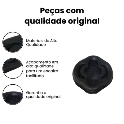 Coxim Silencioso Central - Saveiro Gol - Imagem 3