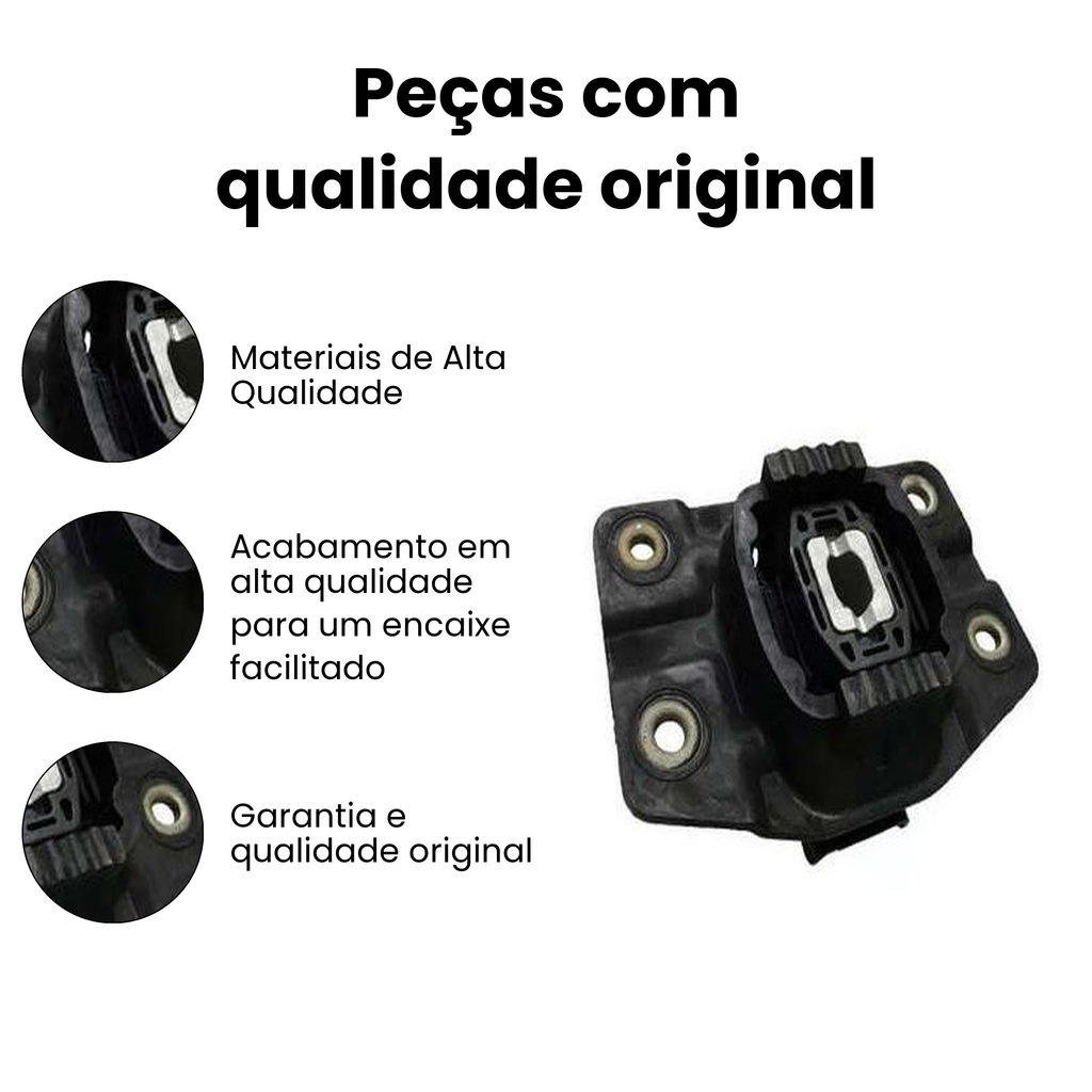 Coxim Motor Diant Esq VW up! 1.0 Total TSI Flex 12V 2013 a 2 - Imagem 3