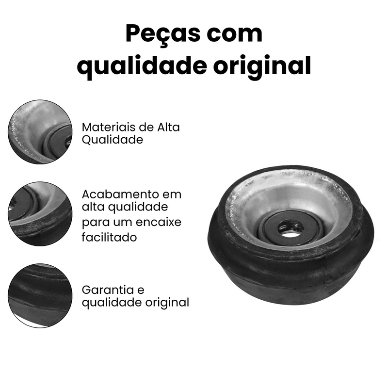 Coxim Amort Diant VW Gol 80-95 Parati 80-94 Passat 80-94 Sav - Imagem 3