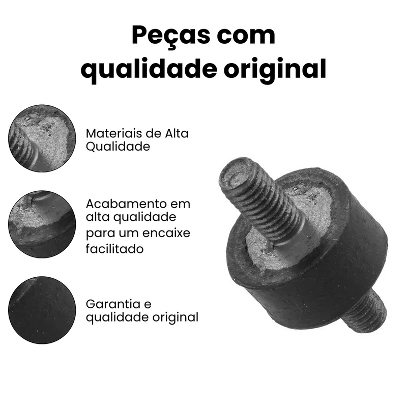Coxim Radiador Volkswagen Gol 1980-2014 Parati 1982-2009 Sav - Imagem 3