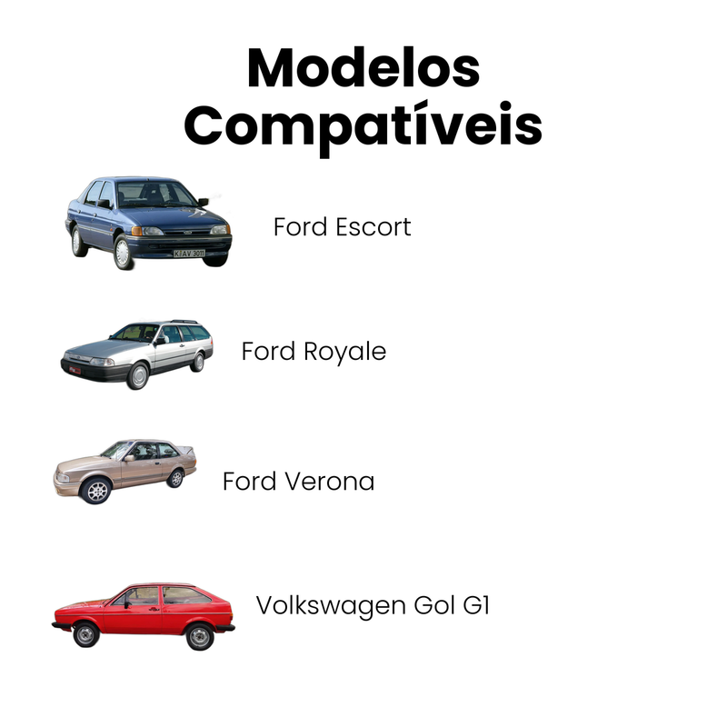 Coxim Motor Tras Ford Escort 82-06 Royale 92-96 Verona 92-96 - Imagem 4