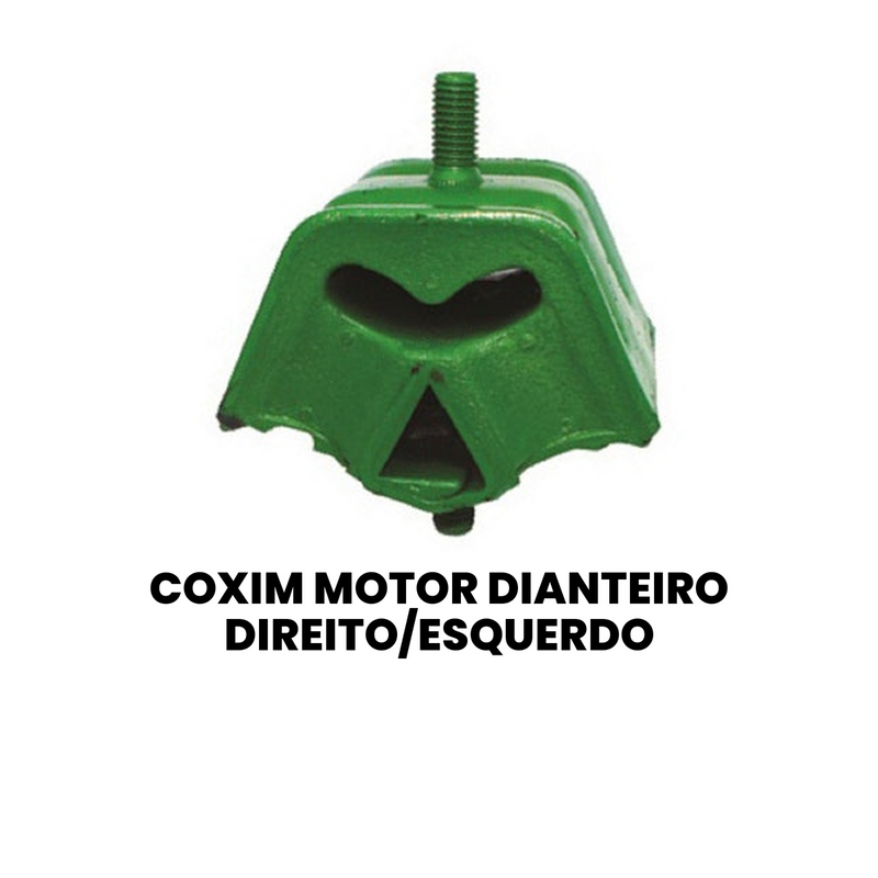 Coxim Motor Diant Dir Esq Gol 80-05 Parati Saveiro 92-96 Esc - Imagem 2