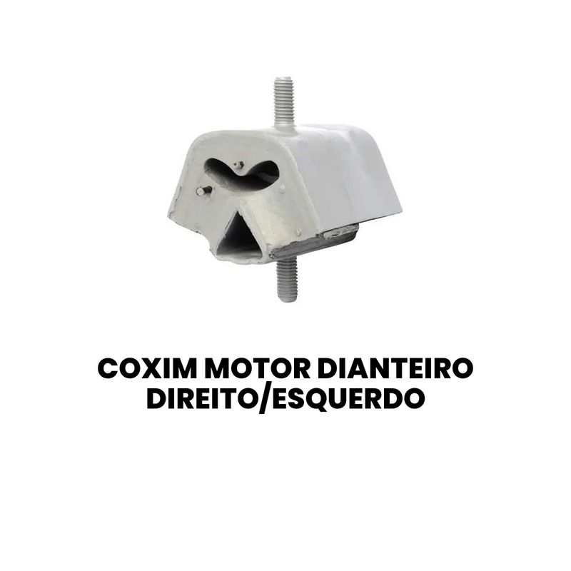 Coxim Motor Diant Dir Esq VW Del Rey 85-09 Gol 90-91 Kombi 8 - Imagem 2