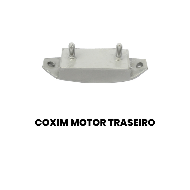 Coxim Motor Tras Volkswagen Fusca 1200 1300 1500 1600 1967-1 - Imagem 2