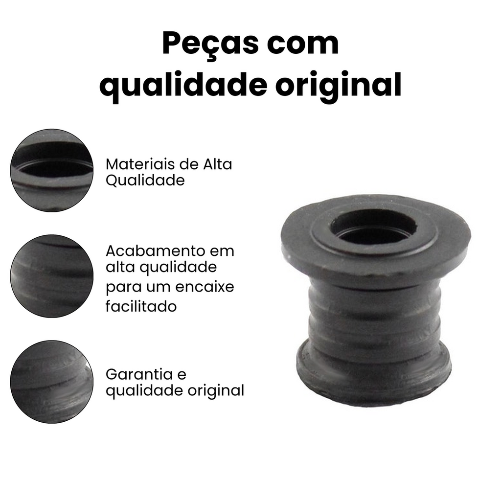 BUCHA DA COLUNA DE DIREÇÃO DIANTEIRA DIREITO/ESQUERDO VOLKSWAGEN MB0343 - Imagem 3