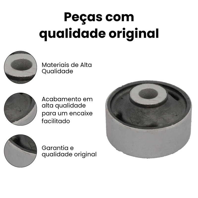 Bucha Bandeja Diant. Audi A3 97-12 VW Bora 00-05 Golf 98-06 - Imagem 3