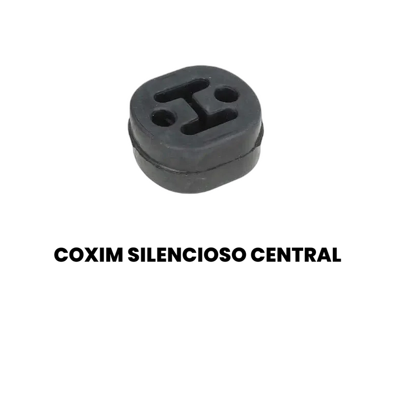 Coxim Silencioso Central Volkswagen Gol Parati Saveiro 1999- - Imagem 2