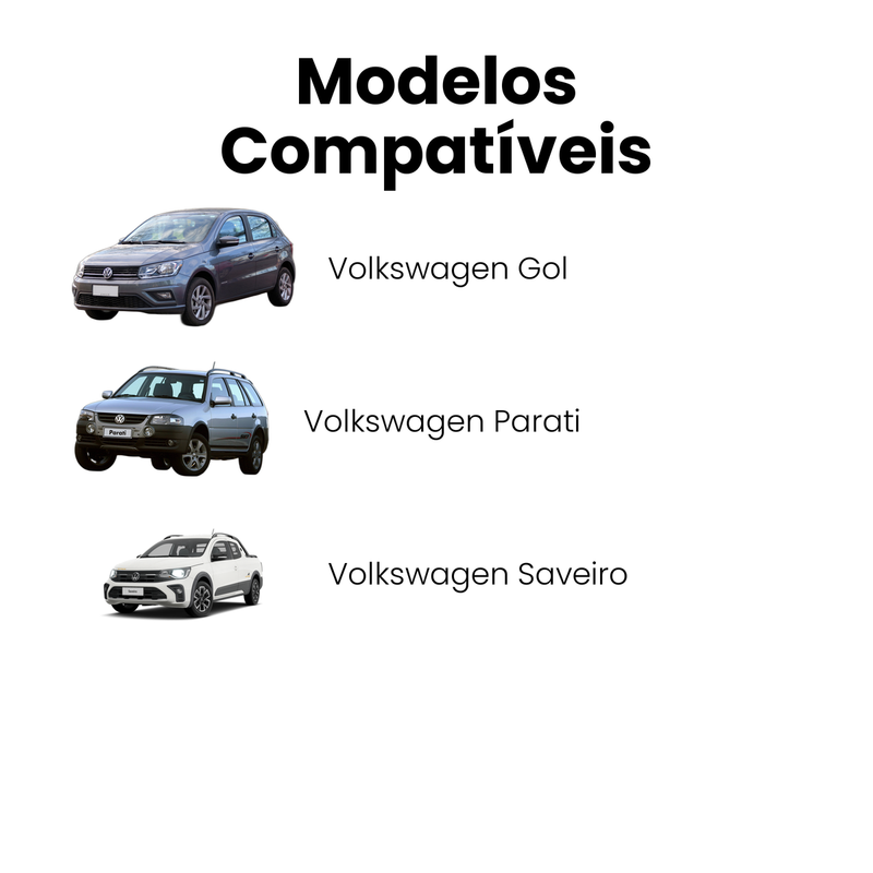 Coxim Silencioso Central Volkswagen Gol Parati Saveiro 1999- - Imagem 4