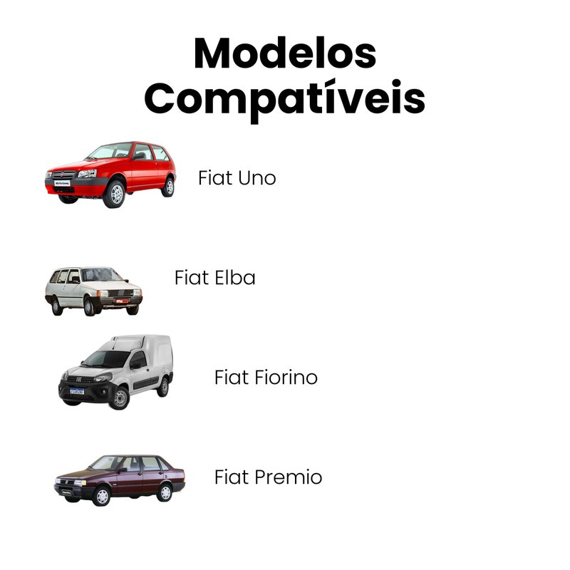 Coxim Escapamento Fiat Uno 1984-2013 Elba 1986-1996 Fiorino - Imagem 4