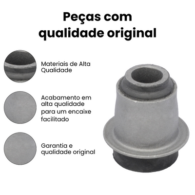 BUCHA BANDEJA TRASEIRO DIREITO/ESQUERDO FIAT MB413 - Imagem 3