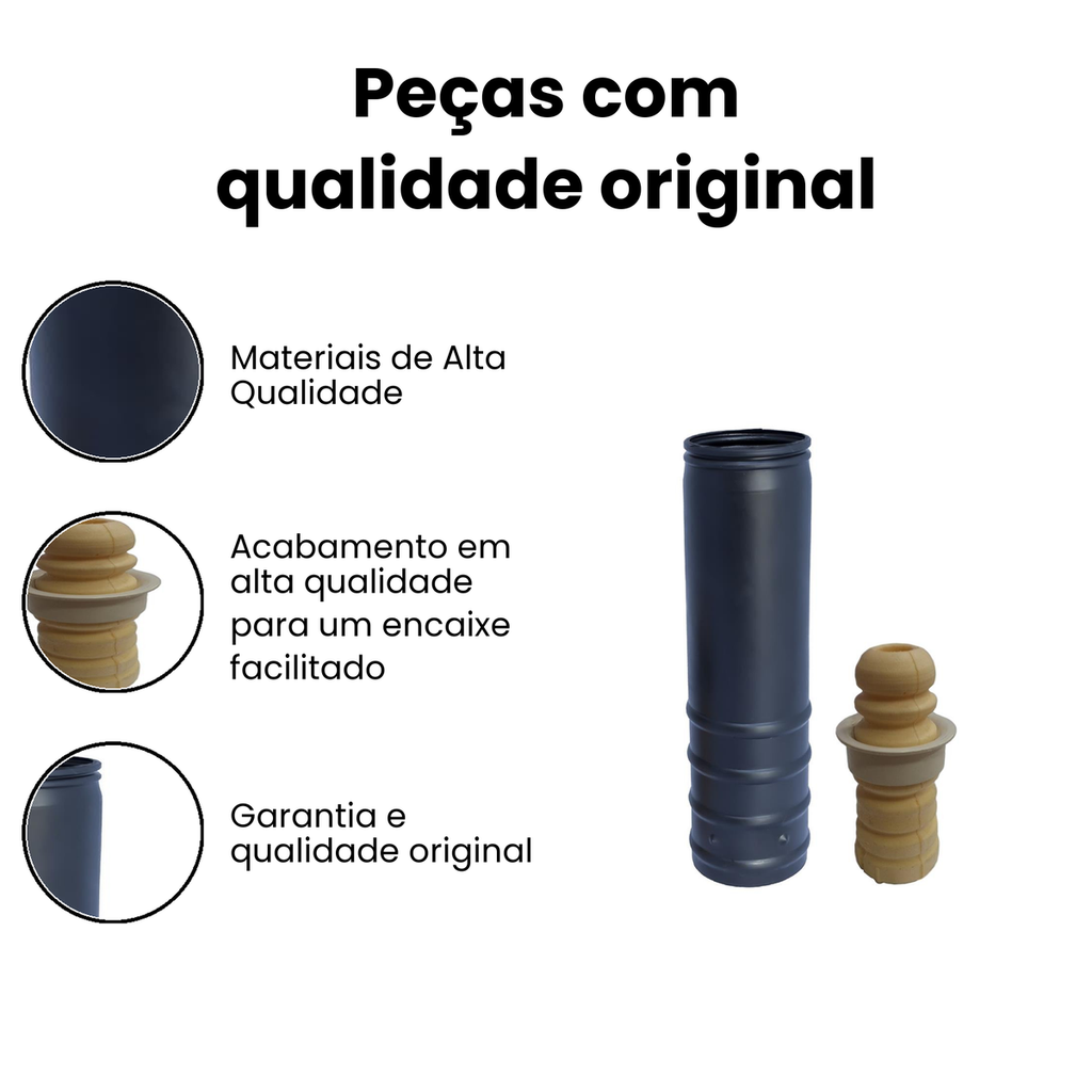 Kit Amortecedor Traseiro Prisma Sonic - Mobensani - Imagem 3
