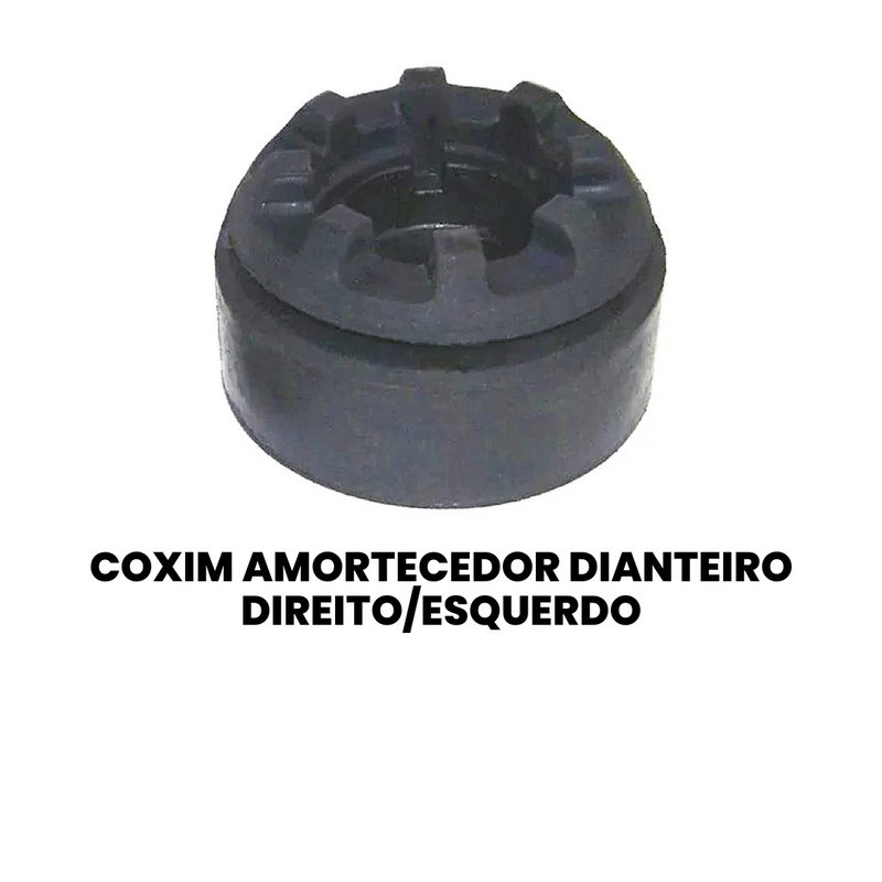 Coxim Amort Diant Fiat Uno 1984-2013 Elba 1984-1996 Fiorino - Imagem 2