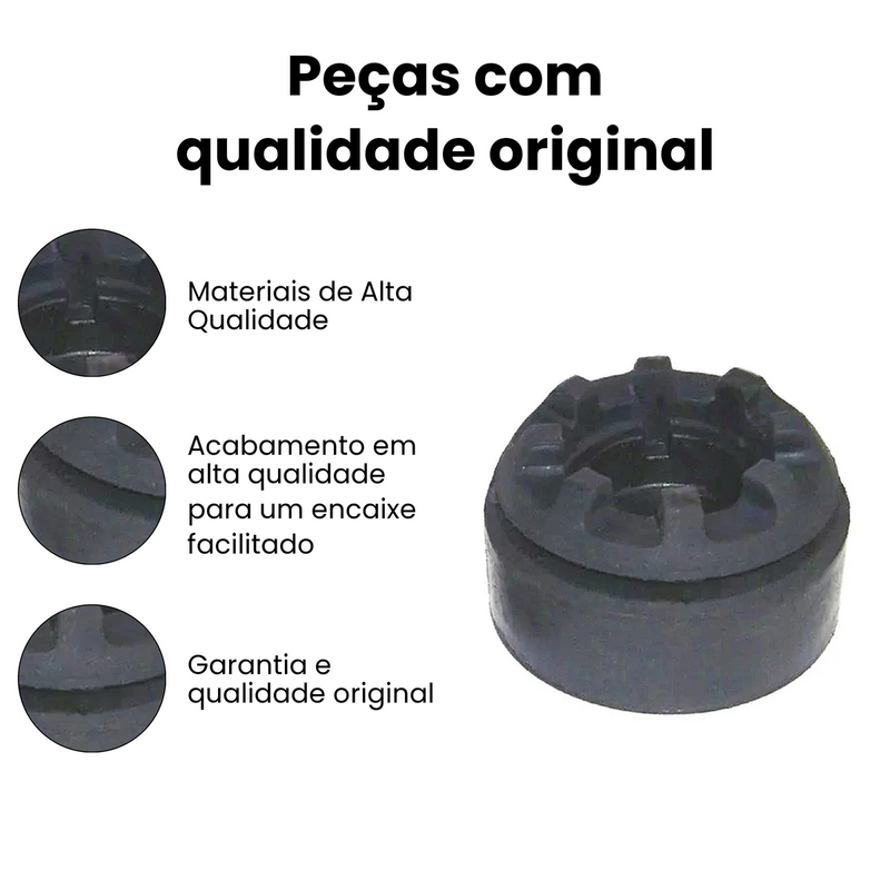 Coxim Amort Diant Fiat Uno 1984-2013 Elba 1984-1996 Fiorino - Imagem 3