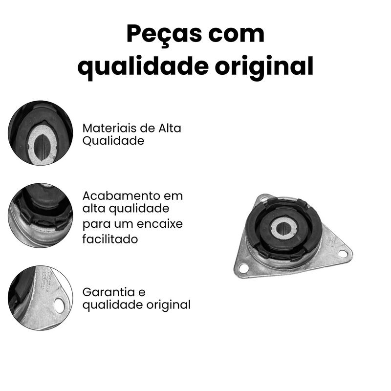 Coxim Motor Fiat Idea 96-19 Palio 03-15 Fiorino 00-13 Uno 83 - Imagem 3