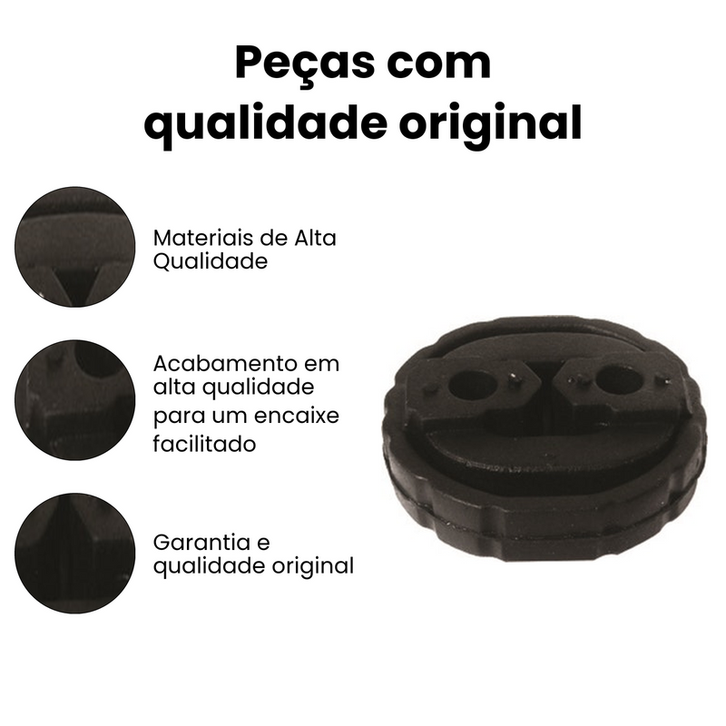 Coxim Silencioso Central Fiat Doblò 2002-2004 Uno Fire 2002- - Imagem 3