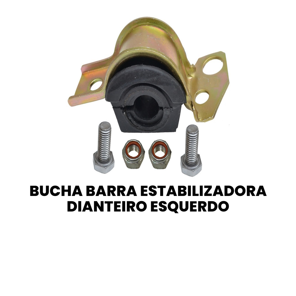 Bucha Barra Estabilizadora Dianteira Esquerda Fiat Uno Mille - Imagem 2
