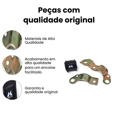 BUCHA BARRA ESTABILIZADORA DIANTEIRO DIREITO FIAT MB4419D - Imagem 3