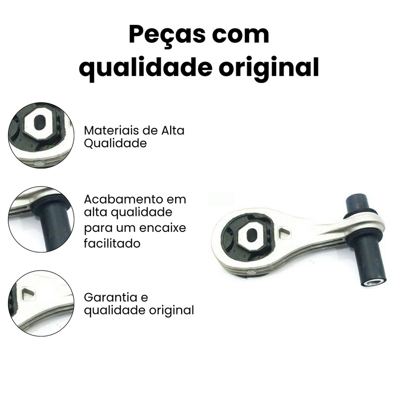 Coxim Transmissão Câmbio Tras Fiat Punto 05-18 Linea 09-18 G - Imagem 3