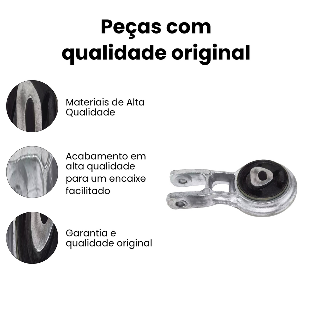 Coxim do Motor Dianteiro Direito e Esquerdo FIAT MB4460 - Imagem 3