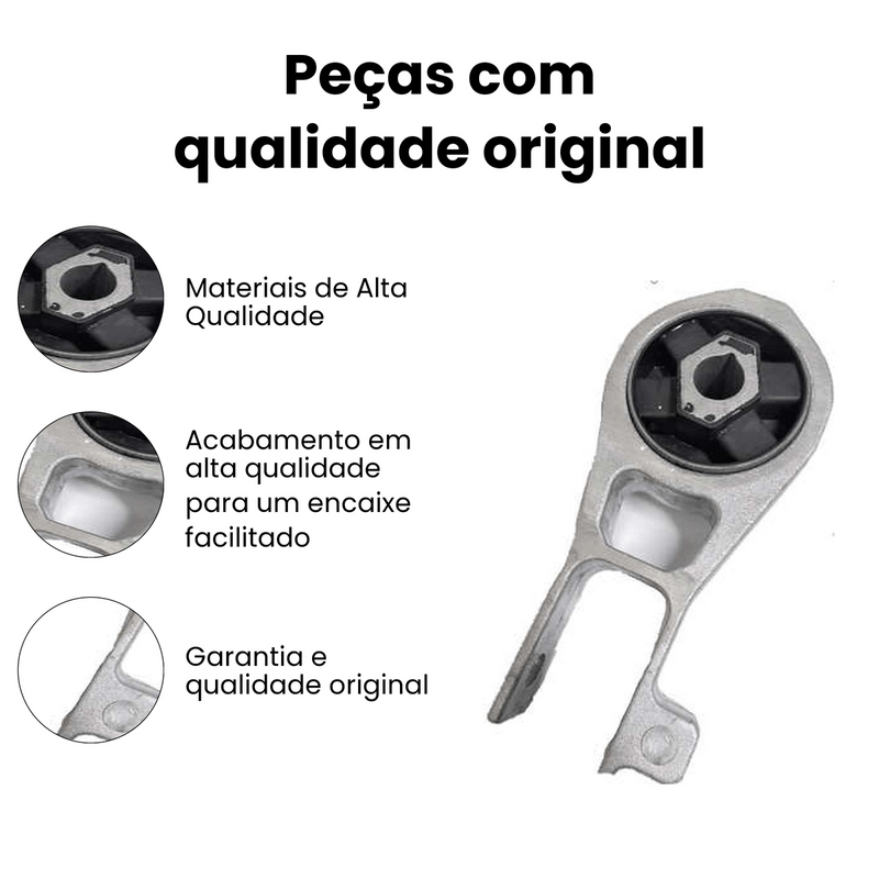 Coxim Câmbio Tras Fiat Toro 2016-2024 Jeep Renegade 2015-202 - Imagem 3