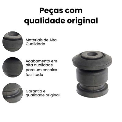 Bucha Bandeja Dianteira Direita Esquerda Fiat Toro Renegade - Imagem 3