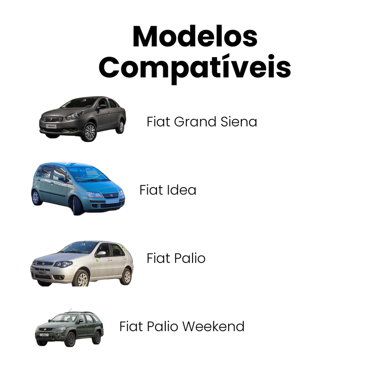 Coxim Motor Dir Fiat Grand Siena Idea Palio Weekend Siena St - Imagem 4