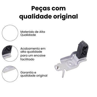 Coxim Silencioso Tras Mobensani Fiat Toro Renegade Compass - Imagem 3
