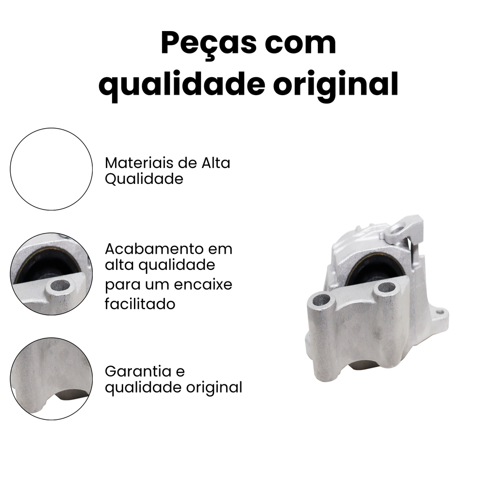 Coxim Motor Diant Dir Fiat Toro Renegade 1.3 1.8 2.0 16V Fle - Imagem 3
