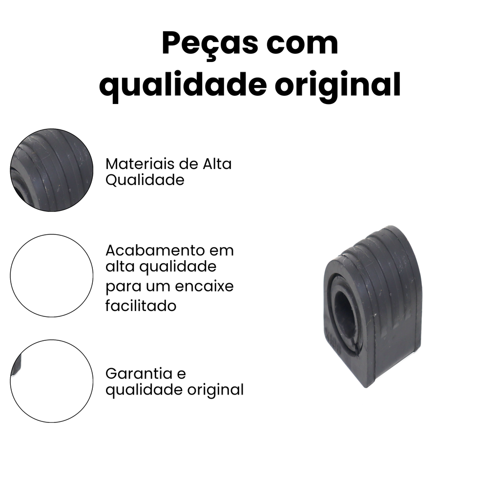 Bucha Barra Estabilizadora Dianteira Fiat Argo Doblo Ducato - Imagem 3