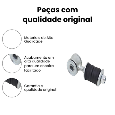Bieleta Barra Estabilizadora Dianteira Direita Esquerda Jump - Imagem 3