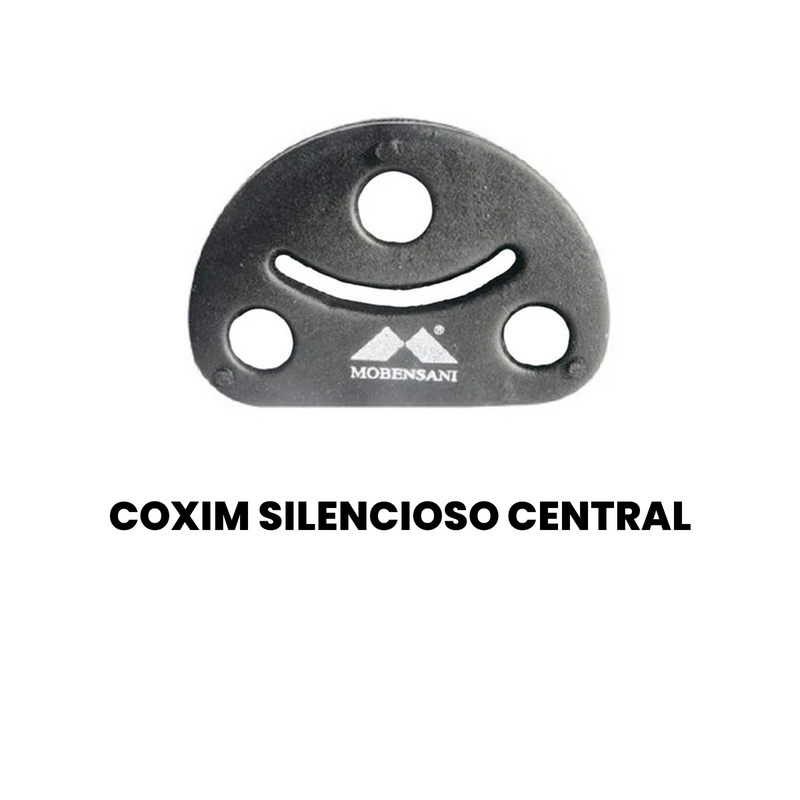 Coxim Silencioso Central Fiat Doblò 96-07 Palio 99-04 Siena - Imagem 2