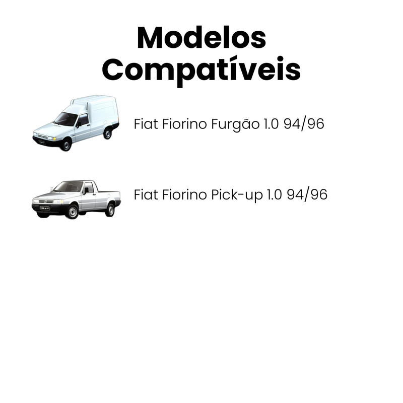 Coxim Motor Diant. Fiat Fiorino Furgão Pick-up 1.0 94 96 - Imagem 4