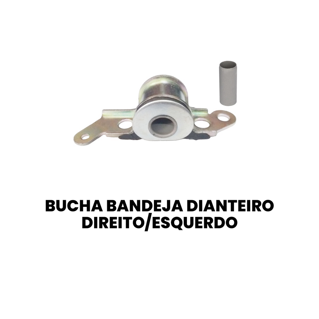BUCHA BANDEJA DIANTEIRO DIREITO SEM BARRA ESTABILIZADORA FIAT MB465 - Imagem 2