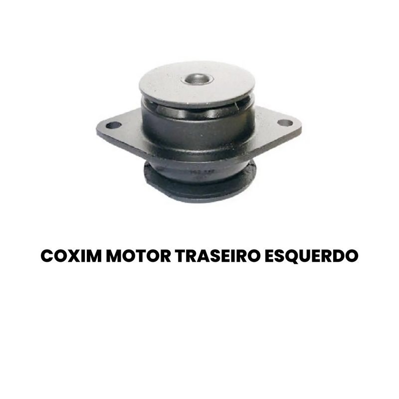 Coxim Motor Tras Esq Fiat Uno Elba Fiorino Prêmio 1985-1991 - Imagem 2
