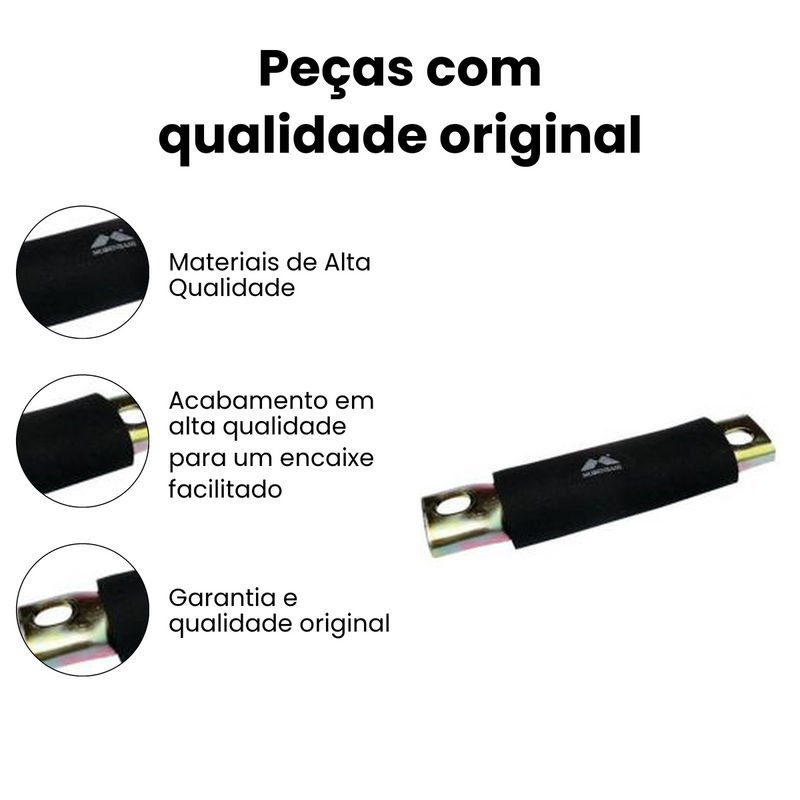 Coxim Mola Tras Dir Esq Fiat Uno 1986-1994 Fiat Fiorino 1988 - Imagem 3