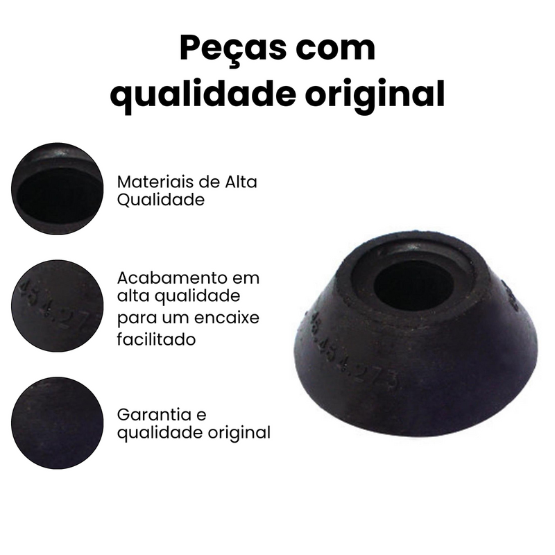 Coxim Amort Tras Fiat Argo 1996-2024 Mobi Palio Pulse Siena - Imagem 3