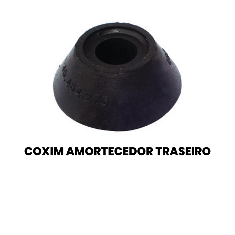 Coxim Amort Tras Fiat Argo 1996-2024 Mobi Palio Pulse Siena - Imagem 2
