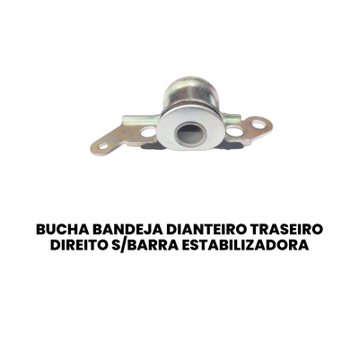 BUCHA BANDEJA TRASEIRO DIREITO SEM BARRA ESTABILIZADORA FIAT MB479 - Imagem 2