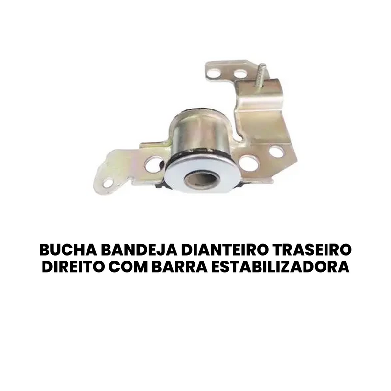 Bucha Bandeja Diant Tras Dir C Barra Estab Fiat Palio 03-17 - Imagem 2